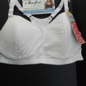 Playtex Nursing white sports bra sz mediium